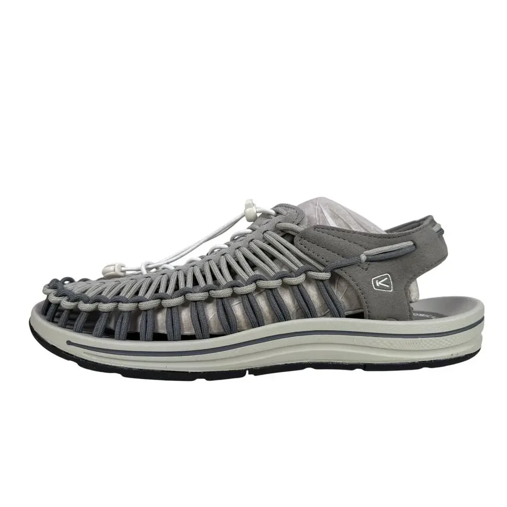 KEEN x Loftman Uneek Sandals Mens 10 Corded Slip On Outdoor Casual Grey Drizzle